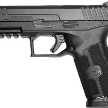IWI MASADA Striker-Fire Double 9mm 4.1" Barrel, Black Polymer Grip, 17rd - Handsguns | American Guns & Ammo