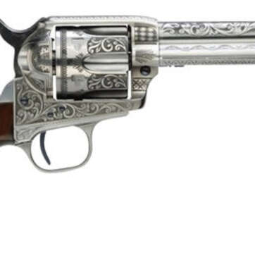 Taylor's 1873 Cattleman Photo Engraved Single Action Army SAA 45 Colt 5.5" Barrel - Handsguns | American Guns & Ammo