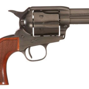 Taylors Runnin Iron Taylor Tuned Single 45 Colt 3.5" 6 rd Walnut Grip Black Nitride - Handsguns | American Guns & Ammo
