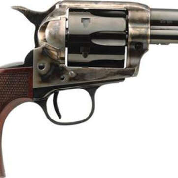 Taylor's Runnin Iron, .357 Mag, 4.75", 6rd, Checkered Walnut Grip, Blued - Handsguns | American Guns & Ammo