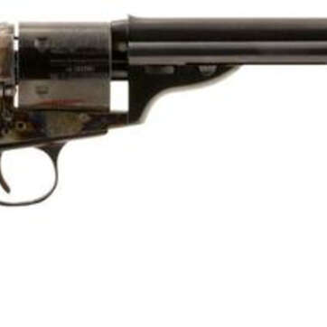 Taylor's Open-Top .38 Special, 7.5", 6rd, Walnut Army Sized Grips, Blued - Handsguns | American Guns & Ammo