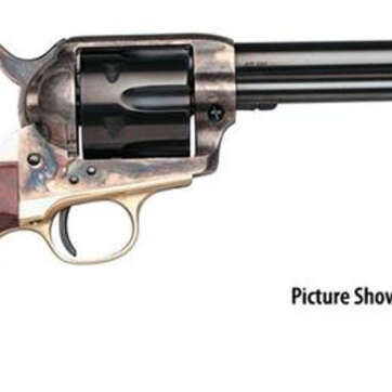 Taylor's 1873 Cattleman, .357 Mag, 4.75", Brass/Blued, 6rd "The Ranch Hand" - Handsguns | American Guns & Ammo
