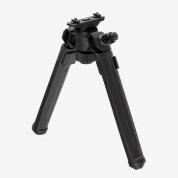 Magpul Bipod for M-LOK, Black 6061 T-6 Aluminum, Fits M-LOK Style rails, 6.3" -10.3" Length - Competition Guns | American Guns & Ammo