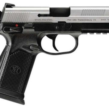 FN FNX-45 USG 45 ACP 4.5" Two Tone, Combat Sights, 15 Round - Handsguns | American Guns & Ammo