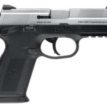 FN FNX-9 9mm, DA/SA, 4", 17rd, Black/Stainless Steel, Manual Safety - Handsguns - American Guns & Ammo