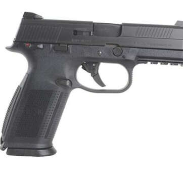 FN FNS40 Manual Safety Fixed 3 Dot NS 40S&W 4" Barrel, 3 Mags Poly Grips Black, 10rd - Handsguns | American Guns & Ammo