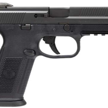FN FNS-9 No Manual Safety Fxd 3 Dot 9mm 4" Barrel, 3 Mags Black Poly/Black, 10rd - Handsguns | American Guns & Ammo