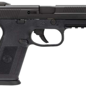 FN FNS40 No Manual Safety Fxd 3 Dot 40S&W 4" Barrel, 3 Mags Black Poly/Black, 10rd - Handsguns - American Guns & Ammo