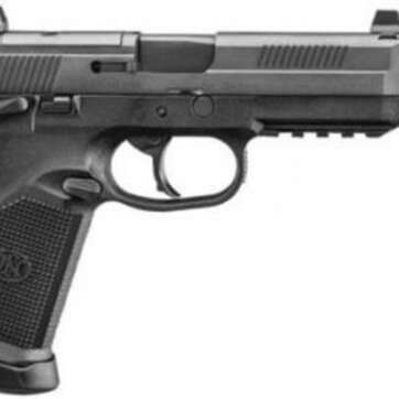 FN FNX-45 Tactical 45 ACP 5.3" Threaded Barrel, Night Sights 15 Round Gray/Black - Handsguns - American Guns & Ammo