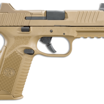 FN 509 Tactical 9mm, 4.5" Barrel, Night Sights, Flat Dark Earth, 17rd/24rd - Handsguns - American Guns & Ammo