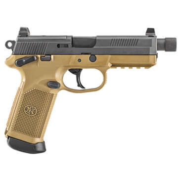 FN FNX 45 Tactical, 45 ACP, 5.3" TB, 15rd, NS, Flat Dark Earth Frame - Handsguns - American Guns & Ammo