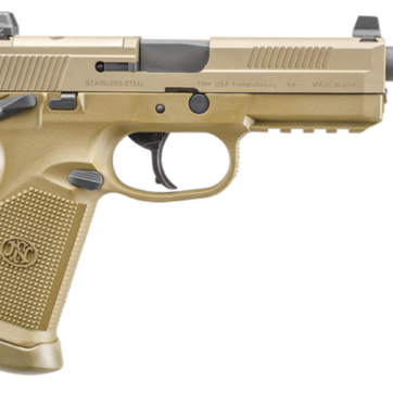 FN FNX-45 Tactical 45 ACP, MS Venom Red Dot, Flat Dark Earth, 10rd - Handsguns | American Guns & Ammo