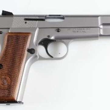 Tisas Regent BR9-S 9mm 4.6" Barrel Stainless Steel Finsh Hi-Power Clone 13rd Mag - Handsguns | American Guns & Ammo