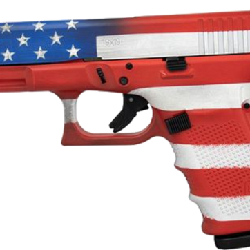 Glock G19 American Flag 9mm 4.4" Barrel 3 15rd mags - Handsguns | American Guns & Ammo