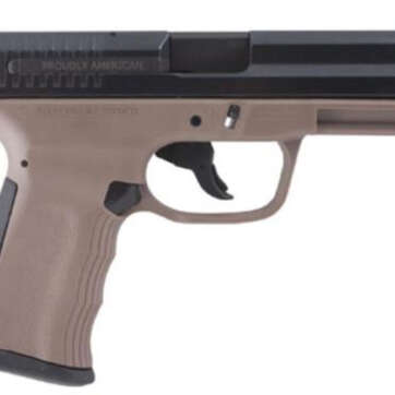 FMK 9mm 4" 14rd Dark Earth Grip Tan Finish - Handsguns | American Guns & Ammo