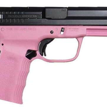 FMK 9mm 4" 14rd Black MT Pink Synthetic Grip - Handsguns | American Guns & Ammo