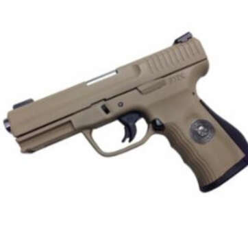 FMK Gen 2 Marine Corp Limited Edition Set 9mm 4", Desert Sand Cerakote, Tru GLo Sights, 14 Round Mag - Handsguns - American Guns & Ammo