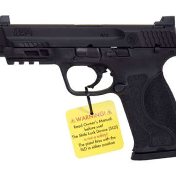 Hush Puppy Project S&W M&P 2.0 9mm, 4.6" Threaded Barrel, Slide Lock Device 17rd Mag - Handsguns - American Guns & Ammo