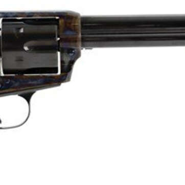 Standard Mfg Single Action Revolver 45 Colt 7.5" Barrel, Blue/Case Hardened, Walnut Grips - Handsguns | American Guns & Ammo