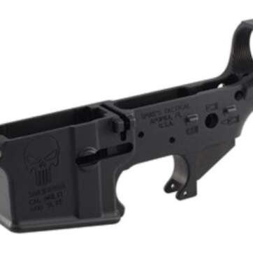 Spikes AR-15 Lower Receiver Stripped, Punisher Logo - RIFLES | American Guns & Ammo