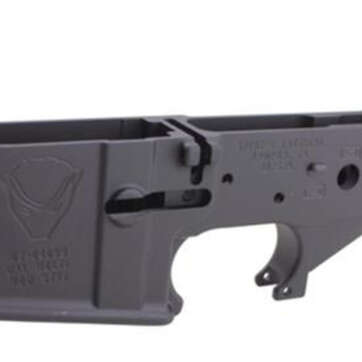 Spikes Lower Receiver Stripped - Honey Badger Logo - RIFLES | American Guns & Ammo