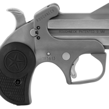 Bond Arms Roughneck 9mm, 2.5" Barrel, Bead Blasted Stainless Steel, 2rd - Handsguns | American Guns & Ammo