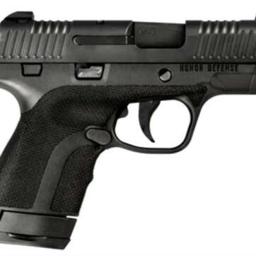 Honor Defense Honor Guard Sub-Compact Double 9mm +P, 3.2", 7rdrd/8+1rd Mag, Ambi Safety - Handsguns - American Guns & Ammo