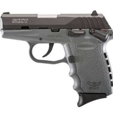 SCCY CPX-1, 9mm 3.1" Barrel, Gray Grip,/Frame Gri, 10rd - Handsguns - American Guns & Ammo