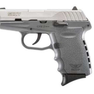 SCCY CPX-2, 9mm, 3.1", 10rd, Gray Polymer Frame, Stainless Steel - Handsguns | American Guns & Ammo