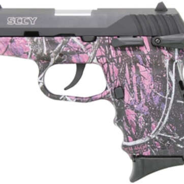 SCCY CPX-1, 9mm, 3" Barrel, 10rd, Muddy Girl Polymer Grip, SS Slide Safety - Handsguns - American Guns & Ammo