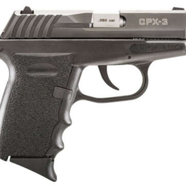 SCCY CPX-3, .380 ACP, 2.96" Barrel, 10rd, Black - Handsguns - American Guns & Ammo