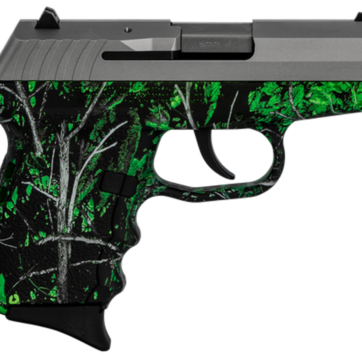 SCCY CPX-2 Carbon 9mm, 3.1" Barrel, Moon Shine Toxic Camo Grip, Stainless Steel Slide, 10rd - Handsguns | American Guns & Ammo