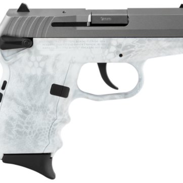SCCY CPX-1 Carbon 9mm, 3.1" Barrel, Kryptek Yeti Grip, Stainless Steel Slide, 10rd - Handsguns | American Guns & Ammo