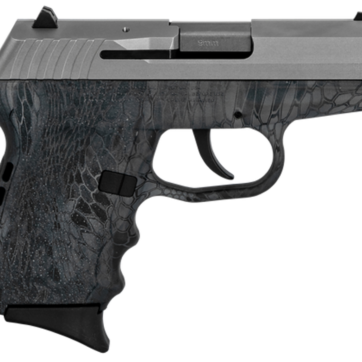 SCCY CPX-2 Carbon 9mm, 3.1" Barrel, Kryptek Typhon Polymer Grip, Stainless Steel Slide, 10rd - Handsguns | American Guns & Ammo