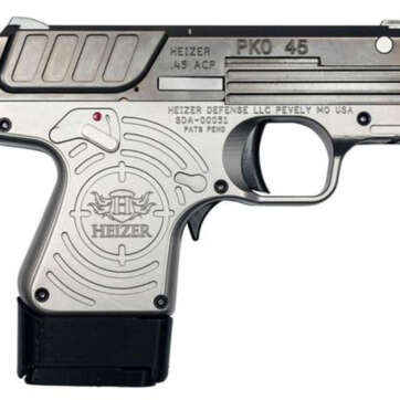 Heizer PKO45 ACP, 2.75" Barrel, 5rd, Gray Frame - Handsguns | American Guns & Ammo