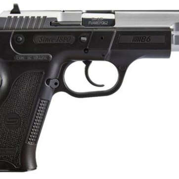 SAR USA B6, 9mm, 4.5" Barrel, 17rd, Stainless Steel Slide, Black Polymer Frame - Handsguns - American Guns & Ammo