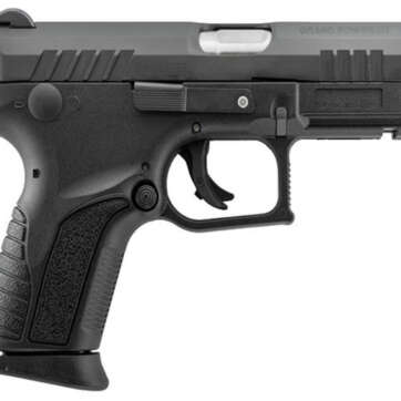 Grand Power Q1S Double 9mm, 3.35", Black Polymer Grip Black, 12rd - Handsguns | American Guns & Ammo