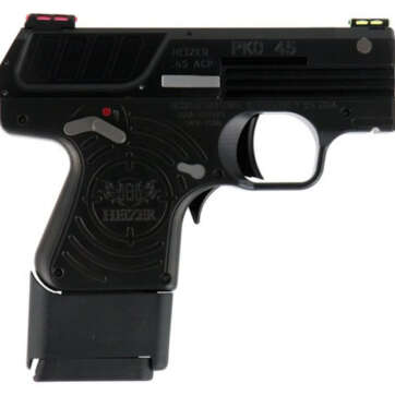 Heizer PKO, 45 ACP, 2.75" Barrel, 5rd, Black - Handsguns - American Guns & Ammo