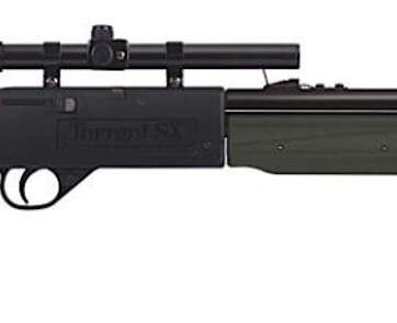 Crosman Torrent SX Air Rifle Kit Bolt .177 & BBs Adjustable Grn Stock Black - Air Guns & BB Guns | American Guns & Ammo