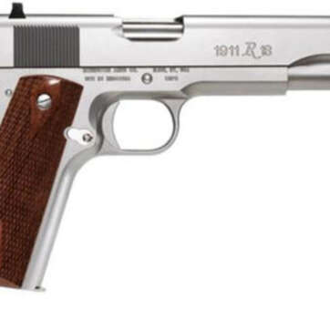 Remington 1911 R1 Govt 45 ACP 5" Barrel Stainless Steel Finish 7rd Mag - Handsguns | American Guns & Ammo