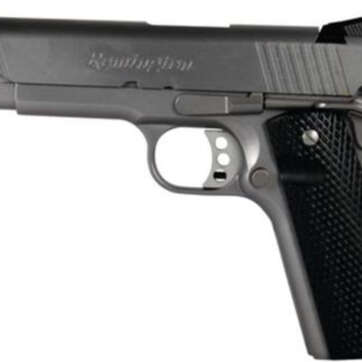 Remington 1911 Model R1, Walnut Grips Fiber Optic Sight 45 ACP - Handsguns - American Guns & Ammo