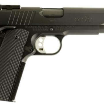 Remington 1911 R1 Govt Single 9mm 5" Barrel, Black G10 Grip Black S, 9 rd - Handsguns | American Guns & Ammo