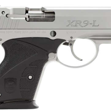 Boberg XR9-L Long Platinum DAO 9mm, 4.2" Barrel, Black Zytel Grip Nk, 7rdrd - Handsguns | American Guns & Ammo