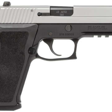SIG P220 *MA Comp* 45ACP 4.4 10+1 Black Grip & Frame SS Slide - Handsguns - American Guns & Ammo
