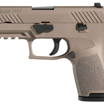 Sig P320 Compact .40 S&W, 3.9", FDE PVD Stainless, 4 Point Safety, 2x10rd - Handsguns - American Guns & Ammo