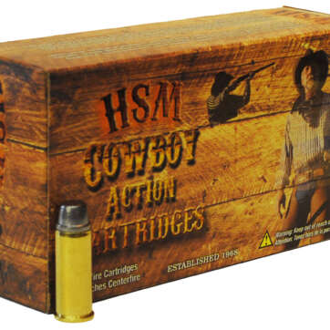 HSM Cowboy Action 38-40 Winchester 180gr, Round Nose Flat Point, 50rd Box - Competition Guns | American Guns & Ammo