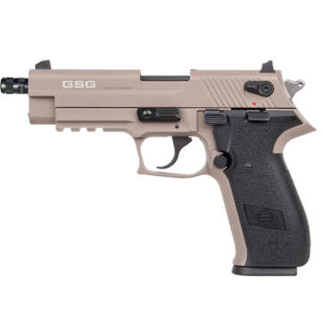 GSG Firefly 22 LR, Tan, Threaded Barrel - Handsguns | American Guns & Ammo
