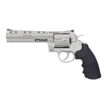 Colt Anaconda .44 Magnum, 6" Barrel, Hogue Grip, Stainless Steel, 6rd - Handsguns | American Guns & Ammo