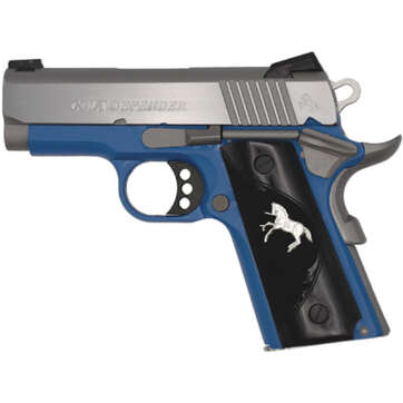 Colt Defender .45ACP 3" Barrel, Blue Frame Stainless Steel 1 of 100 - Handsguns | American Guns & Ammo