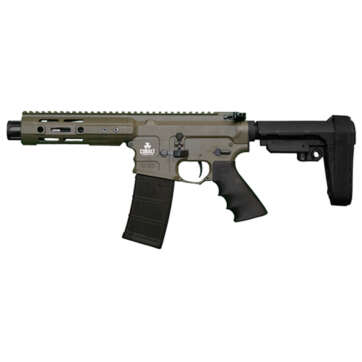 Cobalt Kinetics BAMF Pro .223 Wylde, 7.5" Barrel, Linear Comp, Cobalt Kinetics Green, 30rd - Handsguns - American Guns & Ammo